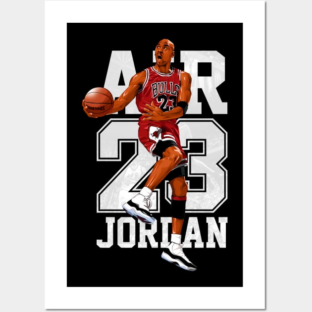 Michael Jordan 23 Wall Art by sagitarius